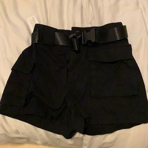 Black Aritzia TNA Cargo Shorts